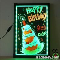 High Brightness Erasable Acrylic Led Writing