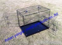 steel wire dog cage