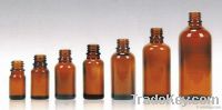 amber essential oil bottle