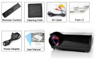 1080p led projector with hdmi usb, 3D supported  From China