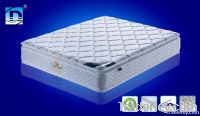 Natural Double pillow top spring mattress, double sided mattress