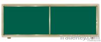 sliding green writing board