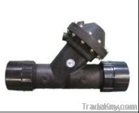 Auxiliary diaphragm valve open