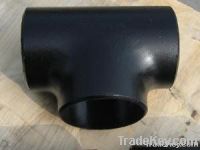 Seamless fitting Butt Welded Steel Tee Ansi B16.9 From China
