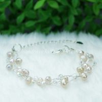 4 Line Freshwater Pearl Bracelet From Thailand