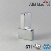 Rare Earth Permanent Neodymium Magnets Zn Coating, Block