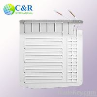 Aluminum roll bond refrigerator evaporator