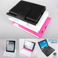 Bluetooth Keyboard Leather Case for Ipad 2/3/4, Model: HK2003-ZJ360