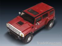 1:24 metal transoformer  Hummer