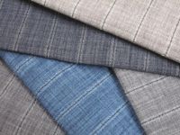 Crepe Melange stripe fabrics