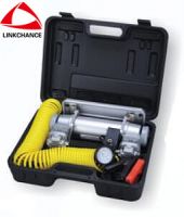 Car Tire Inflator/ Air Compressor/air Pump With Double Cylinders