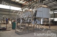 large beer brewery equipment with 2000 liter