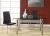 Japanese dining table and stainless steel base