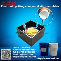 Electronic potting compound silicone rubber