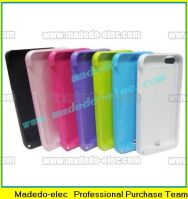 2200mah Protective External Rechargeable Battery Case for iphone 5 Charging Cover With Stand Holder