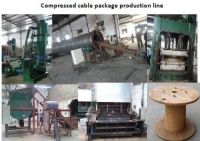 wooden cable reel machine