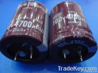 Absolutely Original 4700UF 100V Aluminum Electrolytic