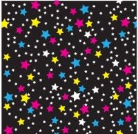  Microfiber weft knitting star printed