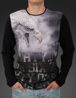 Men&#039;s Casual Long Sleeve T-shirt Sweatshirt Sublimation