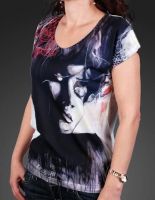 Women&#039;s Casual Top Streetwear T-shirt Sublimation High Quality