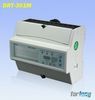 Three phase four wares din rail energy meter with multi-tariff From China