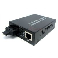 10/100M Dual Fiber 1310nm 2km SC Connector 1SC+1RJ45 Ethernet Fiber Media Converter