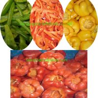 IQF green/red/yellow pepper