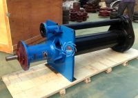 Vertical mining rubber centrifugal slurry pump