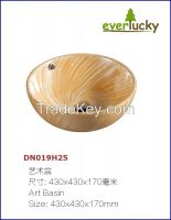 Ceramic Basins Colored DN019H25