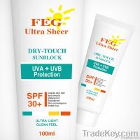 FEG ultra sheer--newest sunblock\combined UVA/UVB protection