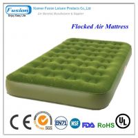 Air Mattress, Flocked PVC Air Bed, Inflatable Mattress