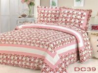 plaid patchwork bedding sets  Patchwork 100%Cotton Quilt Bed Setting 3PCS &amp; 4PCS