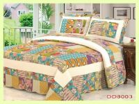 Patchwork Polyester Bedding Sets 100% Cotton Patchwork Quilt 3PCS &amp; 4 PCS Bed Setting