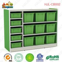 colorful kindergarten school toy storage cabinet kids smart furniture  