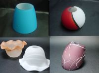 assorted shape glass lamp shades covers From China