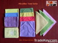 Glass cleaning cloth