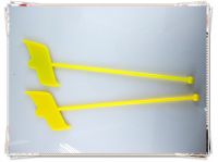 18cm length disc plastic stirrer