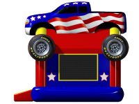 The Patriot Inflatable Theme Bouncer