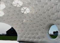 White Inflatable Dome Tent