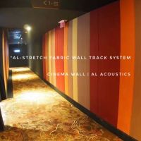 Al-Stretch Fabric Wall Track System