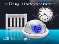 Clock With Temperature Sensor
