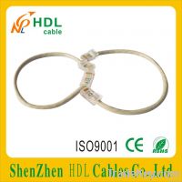 Flat 2 pair indoor telephone cable