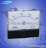 130*70mm analog panel ac/dc amp meter ammeter class 1.5 or 2.5