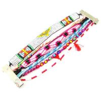 Rice Beaded Magnetic Clasp Handmade Bracelets
