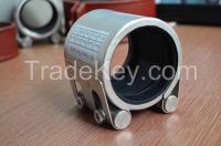 SML cast iron pipe 316 stainless steel coupling