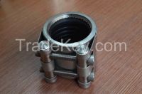 SML cast iron pipe 316 stainless steel coupling From China