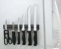 Magnetic knife rack