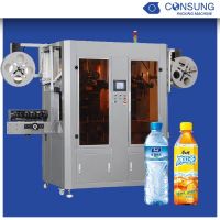 High speed sleeve labeling machine