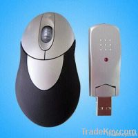newest 3d flashing optical wireless mouse