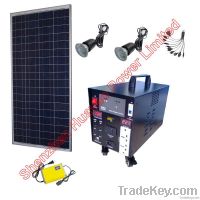 100W Solar Power Station ----- drive light fan tv pc laptop mobiles